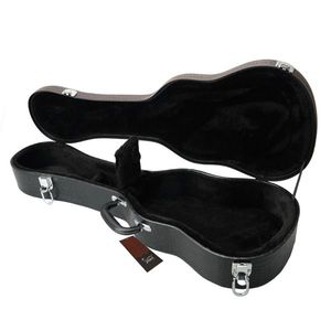 Custodia per Ukulele Tenore in Pelle con Motivo Pitone da 26 Pollici Nera [Sostituisce 79547964] Borse e Protezioni per Strumenti Musicali - Product Image 1