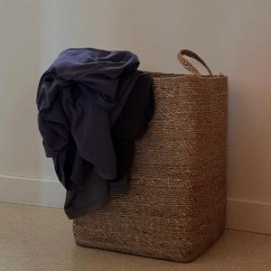 Cesta Cuadrada de Seagrass - Cesta de Almacenamiento Grande Hecha a Mano, Venta al por Mayor, Ecológica, Hecha en Vietnam - Product Image 4