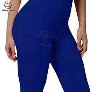 Leggings de sport taille haute effet push-up imprimé léopard dégradé, pour femme, idéal pour le yoga et la gym - Product Image 4