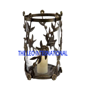 Set 2 Attractive Designer Handmade Decorative Metal <b>Hurricanes</b> <b>Candle</b> Holder Modern Candlestick Handmade <b>Candle</b> Stand - Product Image 4