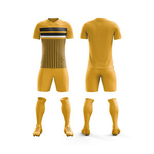 Conjunto de Uniforme de Fútbol Personalizado |   Tallas para Hombres, Mujeres y Jóvenes |   Ropa Deportiva Ligera de Secado Rápido al por Mayor - Product Image 5