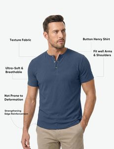 Camiseta de Cuello Redondo de Algodón de Lujo para Hombre, Tela Suave Premium, Manga Corta, Estilo Casual Urbano, Camiseta de Moda, Fábrica OEM ODM - Product Image 4