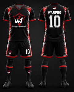 Uniforme de Fútbol Transpirable, Conjunto Deportivo Básico para Competencia, Camiseta y Pantalones Cortos para Liga, Prácticas y Sesiones de Equipo - Product Image 1