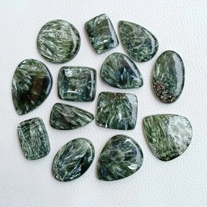 Cabujón de Seraphinite Natural, Piedra Preciosa Suelta de Calidad Fina para Joyería, Piedra Curativa Suelta - Product Image 3