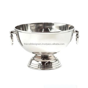 Modern Styled <b>Champagne</b> Wine Cooler High Quality Stainless Steel Beverage Tub Custom logo Printed <b>Champagne</b> <b>Stand</b> and shiny Bowl - Product Image 4