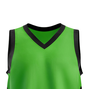 Maillot de basket-ball unisexe de haute qualité, fabrication sur mesure OEM, tissu en maille, impression par sublimation, nouvelle tenue de sport, grandes tailles disponibles - Product Image 4