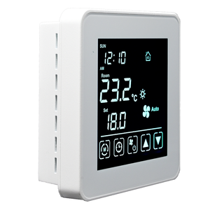 Termostato táctil inteligente para unidad de bobina de ventilador sistema HVAC termostato FCU TA642FC - Product Image 1