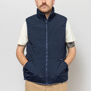 Gilet matelassé personnalisé pour homme avec doublure en laine, veste sans manches, gilet rembourré - Product Image 3