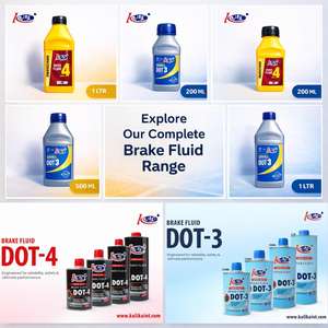 Líquido de Frenos K-INT DOT4 355 ML Sintético de Alta Temperatura para Autos y Motocicletas con Frenos de Disco Hidráulicos, Certificado ISO9001, OEM - Product Image 3