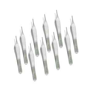 Pinzas Adson, Pinzas Quirúrgicas Ortopédicas, Juego de Laboratorio, 10 Piezas, Acero Inoxidable, Instrumentos Quirúrgicos CE, Manual Quirúrgico - Product Image 2