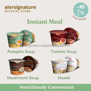 ซุปสำเร็จรูปฮาลาลทำง่ายซุปเห็ดกับอาหารแช่แข็ง30กรัม/ถ้วย/ชามเวลาเตรียม10นาทีพร้อมส่ง - Product Image 4