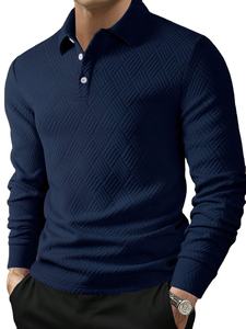 Camisetas Polo de Manga Larga OEM de Alta Calidad, Camisetas Polo Personalizadas para Hombre con Logotipo Impreso, Ropa para Hombre - Product Image 6