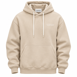Sudadera con capucha para mujer con logo frontal, doble costura, bolsillo canguro ecológico, transpirable, diseño moderno. - Product Image 1