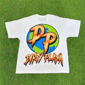 T-shirt en coton noir pour homme Broken Hearts At Play, style streetwear, col rond, manches courtes, imprimé, coupe classique, vente en gros personnalisée - Product Image 6