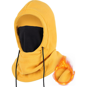 Masque facial unisexe en balaclava 100% polyester imprimé par sublimation, anti-humidité, couvre-tout le visage et le cou pour la course à pied et le cyclisme en plein air - Product Image 1