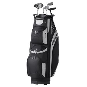 Sac de golf haut de gamme à 14 compartiments avec 36 poches, poignées robustes et housse anti-poussière - Product Image 3