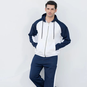 Men everyday tracksuit casual gym wear modern jogging sports suit training outfit - Product Image 2