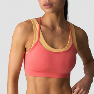 MILIENZ Soutien-gorge de sport et short de yoga pour femme, bleu marine, à bretelles convertibles, taille mi-haute, torsadé, maintien léger, sans couture, respirant - Product Image 1