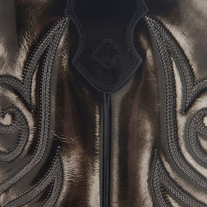 Bottes de cowgirl en PU taille 43 avec logo personnalisé, bout pointu, automne-hiver, à enfiler, mi-mollet, pour femme, bottes de pluie - Product Image 5