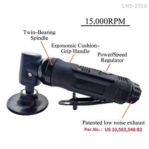 15,000RPM Polishing 0.5HP ST-231AK Angle Sander Kit Customizable OEM <b>Pneumatic</b> Air <b>Tools</b> Air Angle Sander Polisher Machine 1 - Product Image 3