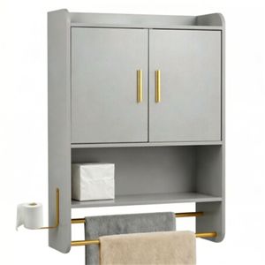 LED Dressing <b>Mirror</b> <b>Cabinet</b> 63" <b>Tall</b> Cosmetic Organizer & Jewelry <b>Cabinet</b> 3 Colors Adjustable - Product Image 2