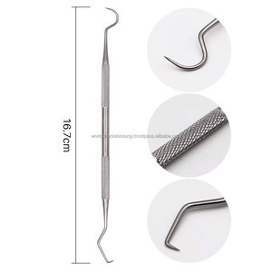 ชุดเครื่องมือทันตกรรม WORLD PRECISION SURGICAL WPS-DK-01 - ด้ามจับตามหลักสรีรศาสตร์ ได้รับการรับรองมาตรฐาน CE ประกอบด้วยกระจกตรวจฟันและคีมสำหรับงานช่องปาก - Product Image 2