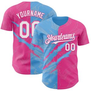 Maillot de baseball/softball personnalisé à boutons, uniforme d'équipe, antibactérien, manches courtes, col en V, bretelles en T, 100 % coton biologique - Product Image 1