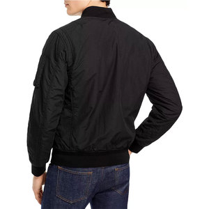 Wholesale High Quality Customized Logo Men Bomber <b>Jackets</b> New Design Casual Style Relaxed Fit Nylon Bomber <b>Jackets</b> - Product Image 2