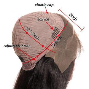 วิกผมแท้แบบเต็มศีรษะ ทรงตรงธรรมชาติ  พร้อมเชือกผูกแบบใส HD  วิกผมตรงเนียนนุ่ม  ถอนขนมาแล้ว  สีดำธรรมชาติ - Product Image 5