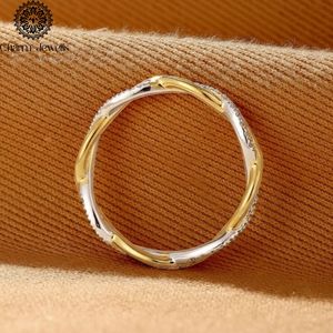 Bague de Fiançailles et d'Éternité Classique pour Femme Charm_Jewells en Argent Plaqué Or Rose 18K avec Moissanite Taille Coussin et Sertissage à Griffes IGI - Product Image 6