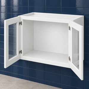 Gabinete de Pared con Puerta de Vidrio de 24 x 18 Pulgadas, Estilo Shaker Blanco, Hecho a Medida, RTA, Directo de Fábrica en Vietnam - Product Image 5