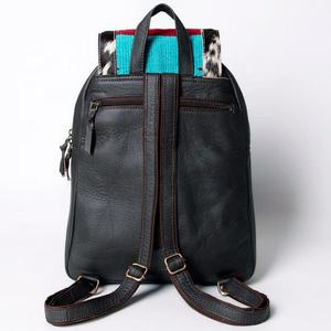 Hot Selling <b>Women's</b> Cowhide Fur Handmade Carving Hairon Vintage Bohemian Western Fashion <b>Canvas</b> Lining Single ZIP Closure - Product Image 2