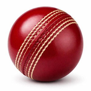 Balle de cricket classique en cuir, cousue à la main, durable, 2,8 lb, rouge, pour le cricket - Product Image 3