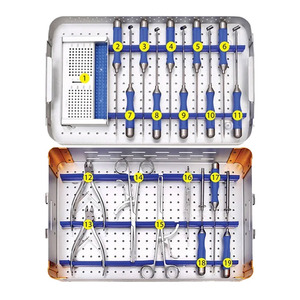 Conjunto de Implantes Ortopédicos para Columna Vertebral, Tornillos Pediculares de Titanio, Varillas, Ganchos, Conectores, Instrumental de Fijación Quirúrgica, Implante Espinal - Product Image 1