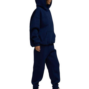 Ensemble de jogging deux pièces personnalisé pour femme, ensemble de survêtement d'hiver deux pièces pour femme, survêtements pour femme de qualité supérieure, OEM - Product Image 3