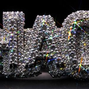 Custom Letter Moissanite <b>Ring</b> Iced Out <b>Name</b> <b>Ring</b> 925 Silver Rhodium Plated Pave Set Jewelry Gift - Product Image 3
