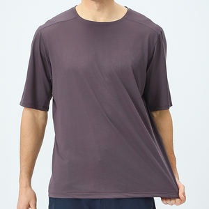 Outdoor Yellow Summer Color 100% <b>Polyester</b> Plain <b>Tshirt</b> for Printing <b>Tshirts</b> Wholesale Men's <b>Tshirt</b> - Product Image 5