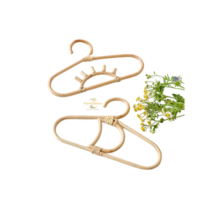 Cintre en bambou écologique, durable, en bois naturel, pour l'organisation du placard et le rangement de la garde-robe à domicile - Product Image 6
