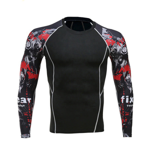 Rashguards à bas prix, design personnalisé, impression par sublimation, manches longues, prix abordable, grandes tailles, rashguard pour hommes - Product Image 4