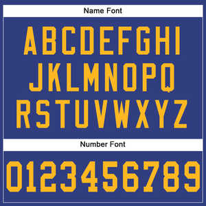 T-shirts de rugby personnalisés avec nom et numéro d'équipe, bleu roi, pour hommes, respirants, 100 % polyester, coupe ample, séchage rapide - Product Image 4