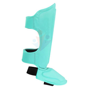 Protector de Espinilleras de Boxeo de Alta Calidad con Diseño Moderno, Protector de Pies, Venta al por Mayor, Protector de Espinilleras de Cuero para MMA - Product Image 2