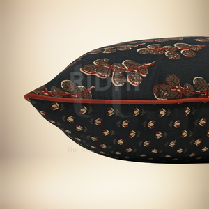 Ridhi nouveaux coussins noirs de minuit pour la décoration intérieure housses de coussin en coton pour oreillers de canapé décoratifs pour le salon - Product Image 6