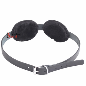 ผ้าปิดตาหนังวัวปรับได้ ปิดคลุมได้ดี สำหรับการเล่นแบบสัมผัส - Product Image 4