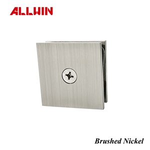 <b>ALLWIN</b> Electroplating Finish Color Sample Brushed Gold Shower Glass Clamp Door Hardware - Product Image 4
