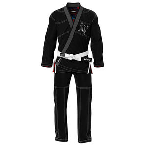Bon Vendeur Meilleur Fournisseur Uniforme d'Arts Martiaux Bjj Jiu Jitsu Unisexe en Polyester et Coton Kimono BJJ pour Arts Martiaux - Product Image 3