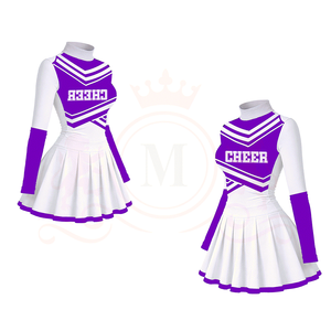 Uniformes de Animadoras con Logotipo Personalizado, Tallas Grandes, Ropa de Práctica para Niñas, Jóvenes y Mujeres, Vestidos, Faldas, Disfraces - Product Image 6