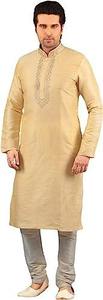 Formal <b>Men's</b> Cotton <b>Kurta</b> Set 2026 Traditional Shalwar Kameez for Eid High Quality Ethnic Wear Party Collection Quick Dry - Product Image 2