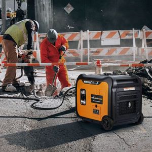 Generatore Inverter Portatile a Benzina 5000W, Potenza Nominale Massima 5500W, Motore a 4 Tempi - Product Image 5