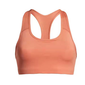 Sujetador Deportivo de Yoga Reversible, Transpirable y Cómodo, con Logotipo Frontal Personalizado, en Colores Sólidos para Mujer, Diseño de Moda - Product Image 1