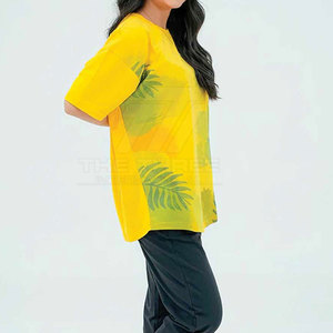 Venta Directa de Fábrica, Camisetas Extra Grandes para Mujer con Estilo Moderno, Ecológicas, 100% Algodón, para un Estilo Urbano, Transpirables, Precio al por Mayor - Product Image 2